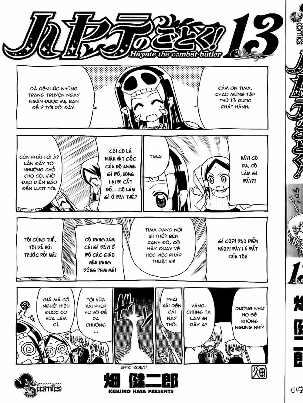 Truyện Tranh Chàng Quản Gia - Hayate No Gotoku trang 4