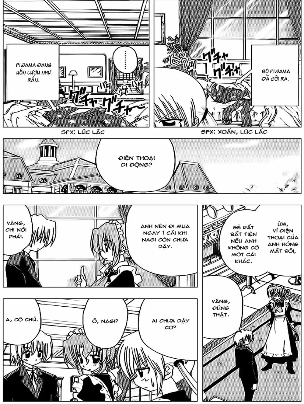 Truyện Tranh Chàng Quản Gia - Hayate No Gotoku trang 4