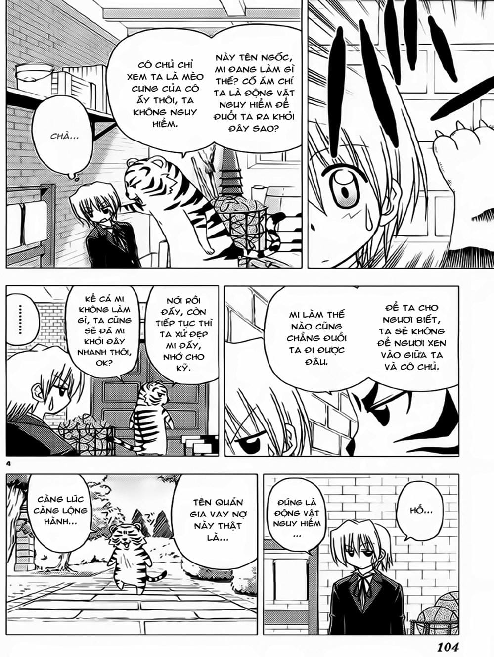 Truyện Tranh Chàng Quản Gia - Hayate No Gotoku trang 4