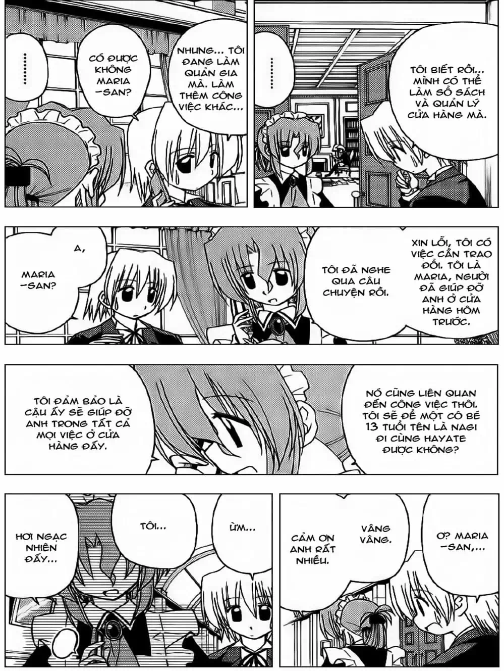 Truyện Tranh Chàng Quản Gia - Hayate No Gotoku trang 4