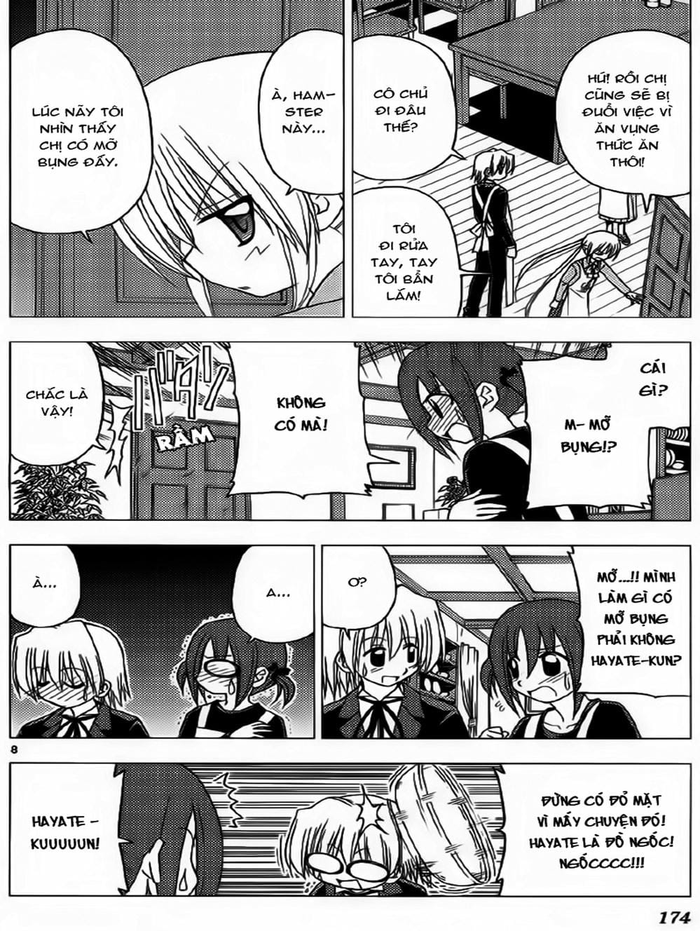 Truyện Tranh Chàng Quản Gia - Hayate No Gotoku trang 4