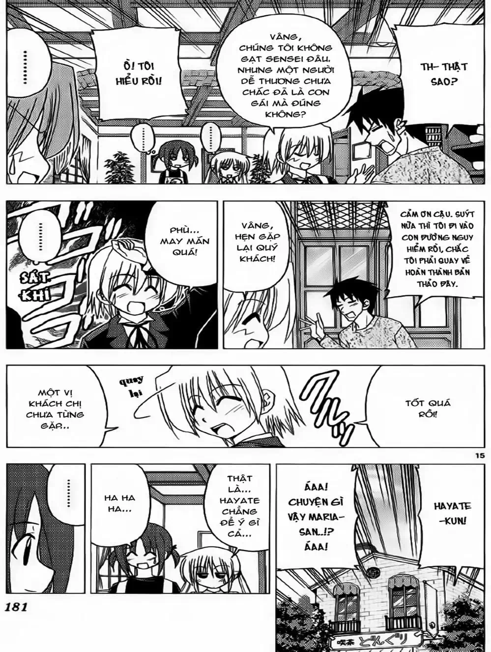 Truyện Tranh Chàng Quản Gia - Hayate No Gotoku trang 4