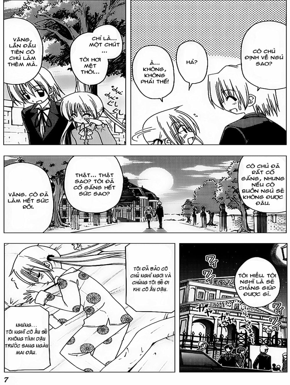 Truyện Tranh Chàng Quản Gia - Hayate No Gotoku trang 4