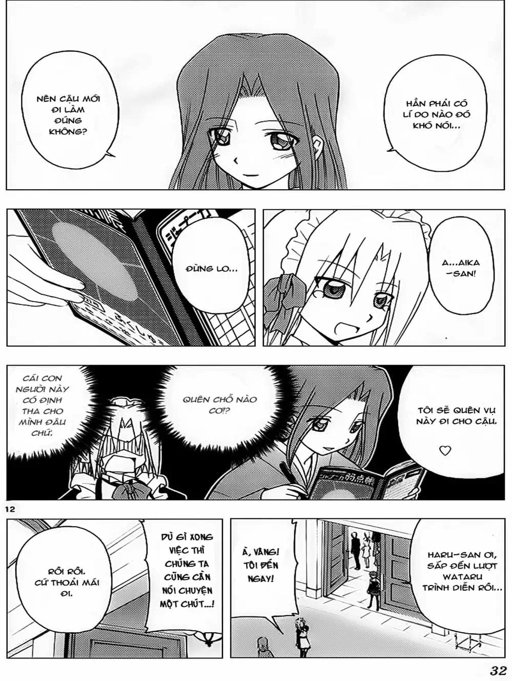 Truyện Tranh Chàng Quản Gia - Hayate No Gotoku trang 4