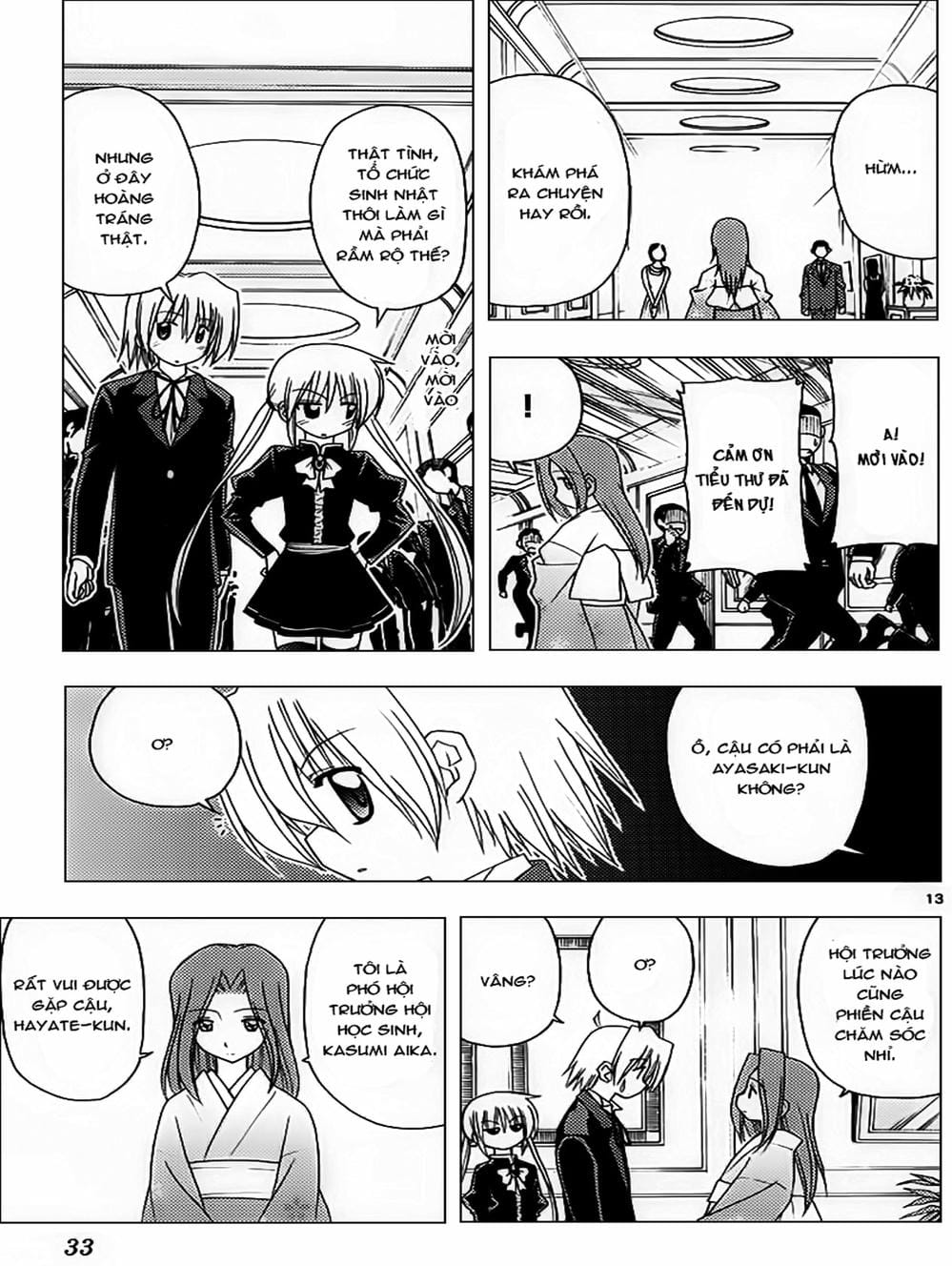 Truyện Tranh Chàng Quản Gia - Hayate No Gotoku trang 4