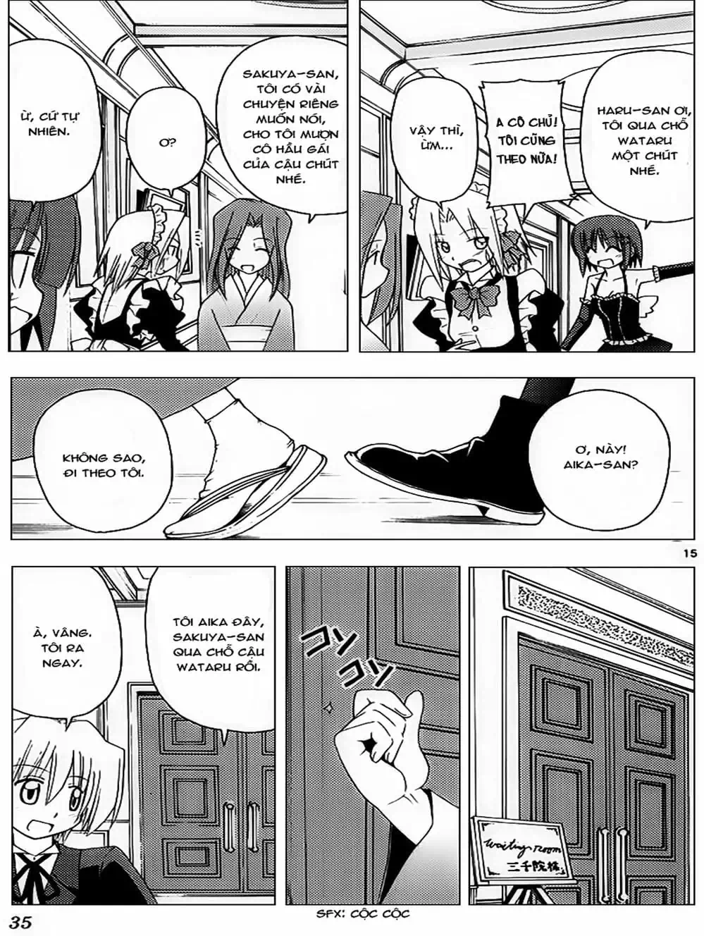 Truyện Tranh Chàng Quản Gia - Hayate No Gotoku trang 4