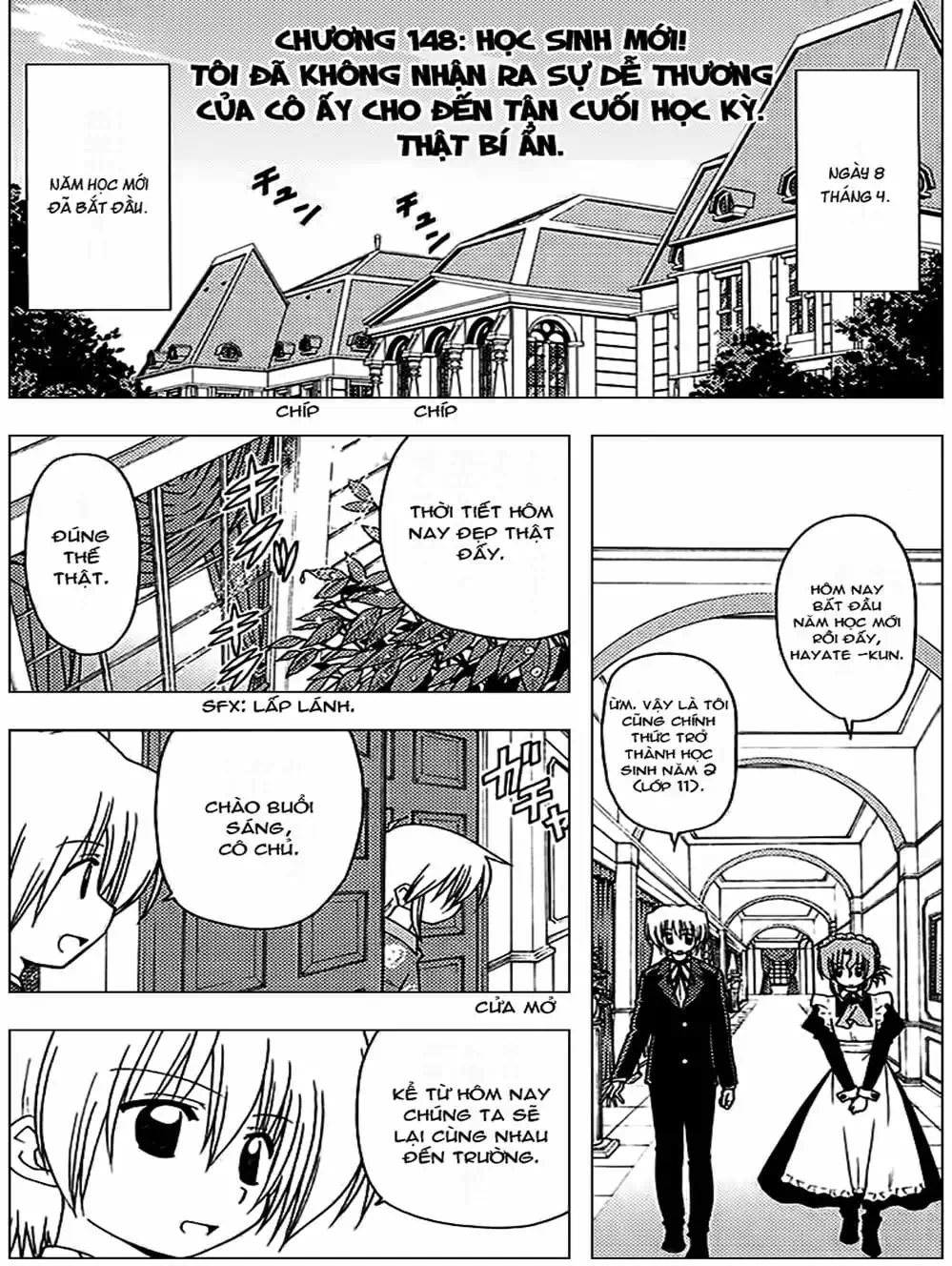 Truyện Tranh Chàng Quản Gia - Hayate No Gotoku trang 4