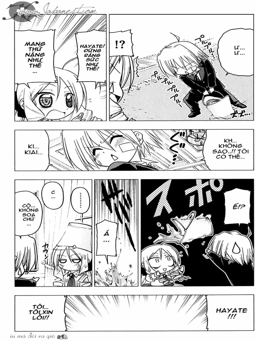 Truyện Tranh Chàng Quản Gia - Hayate No Gotoku trang 4