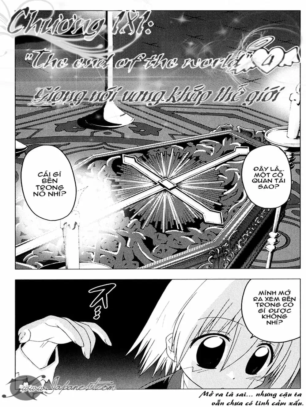 Truyện Tranh Chàng Quản Gia - Hayate No Gotoku trang 4