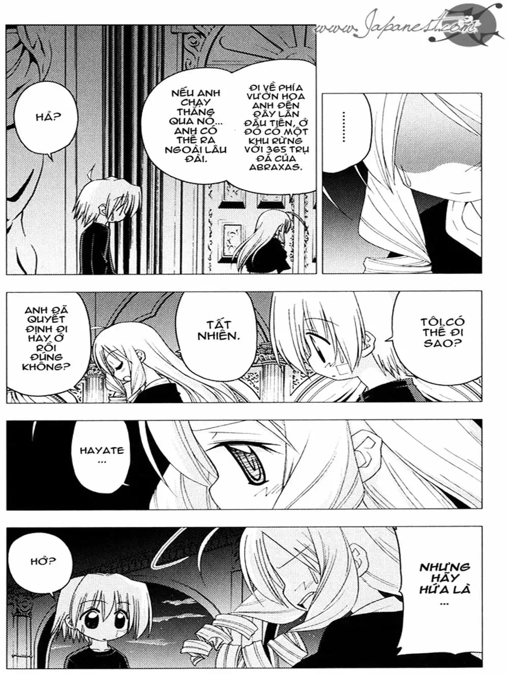 Truyện Tranh Chàng Quản Gia - Hayate No Gotoku trang 4