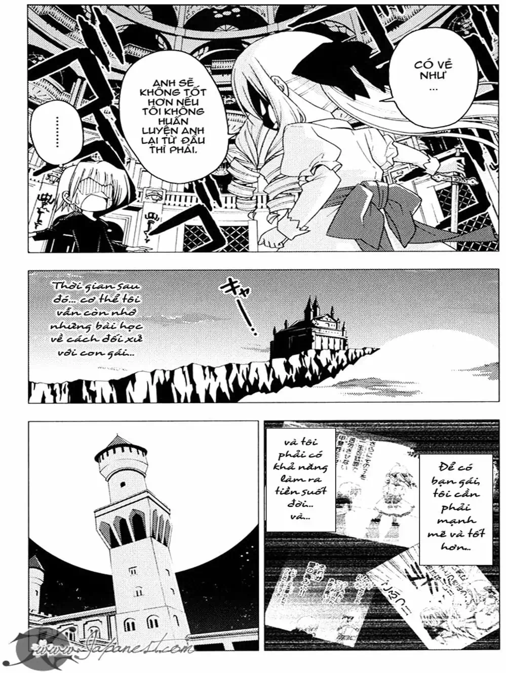 Truyện Tranh Chàng Quản Gia - Hayate No Gotoku trang 4