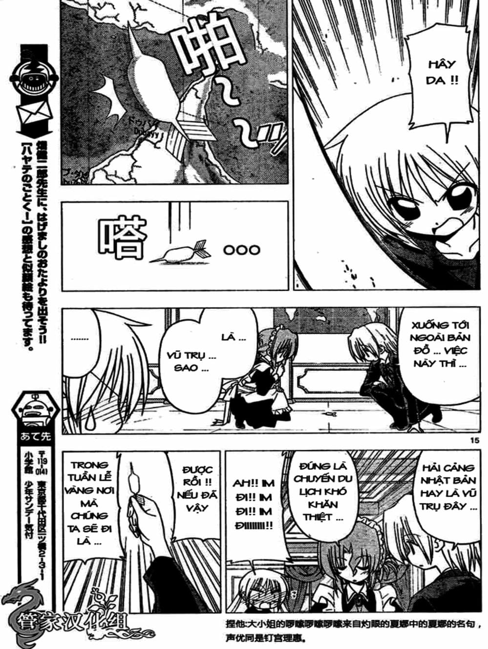 Truyện Tranh Chàng Quản Gia - Hayate No Gotoku trang 4