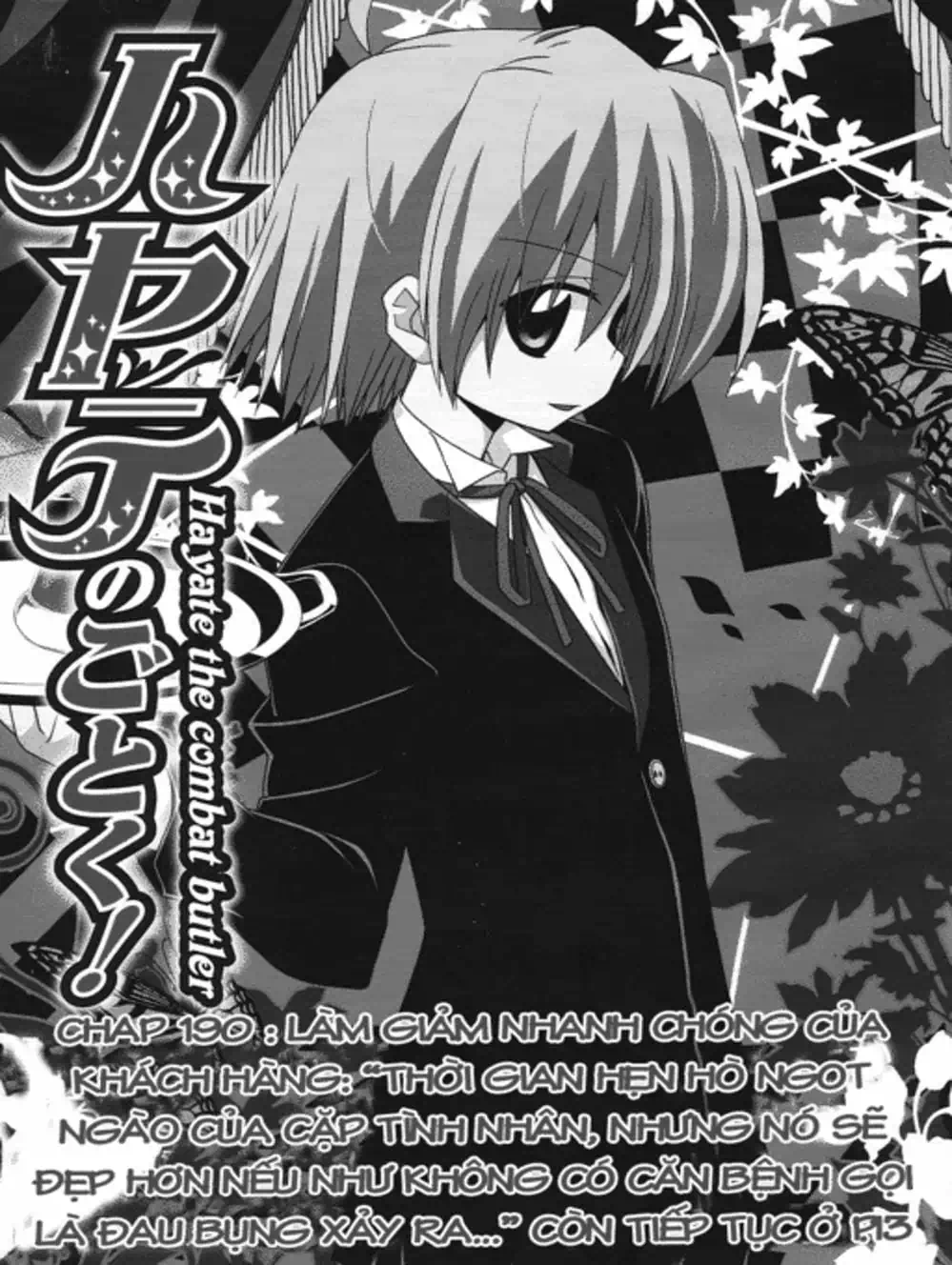 Truyện Tranh Chàng Quản Gia - Hayate No Gotoku trang 4