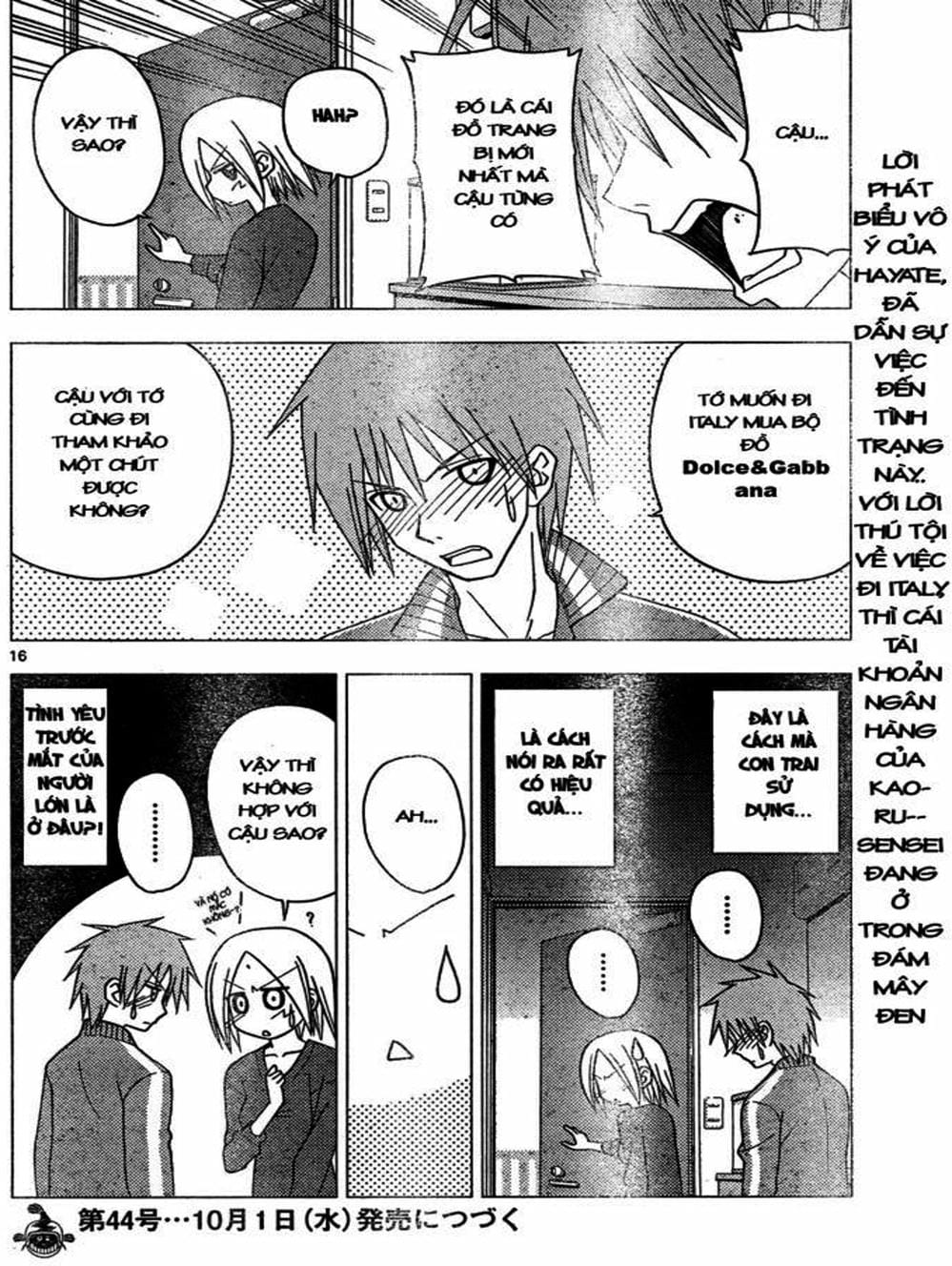 Truyện Tranh Chàng Quản Gia - Hayate No Gotoku trang 4