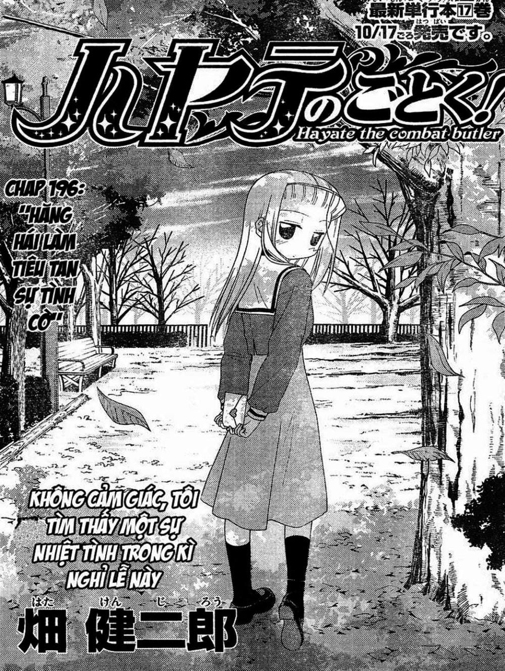 Truyện Tranh Chàng Quản Gia - Hayate No Gotoku trang 4
