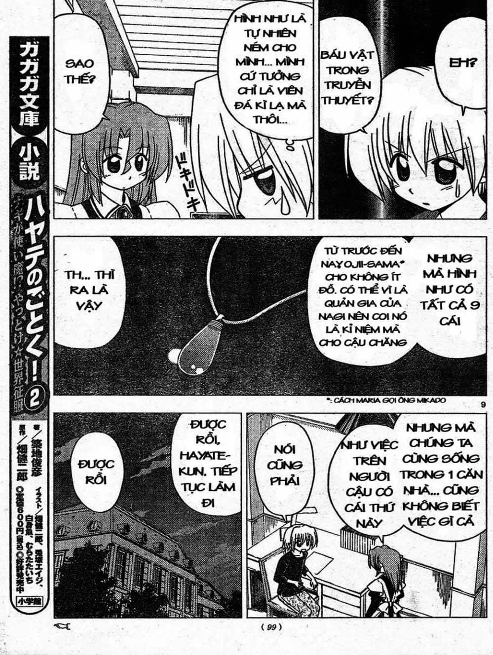 Truyện Tranh Chàng Quản Gia - Hayate No Gotoku trang 4