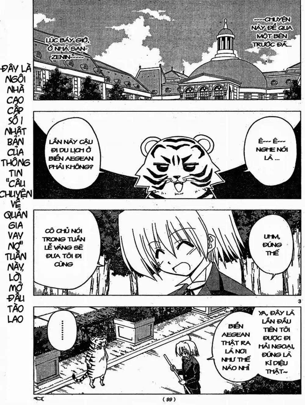 Truyện Tranh Chàng Quản Gia - Hayate No Gotoku trang 4