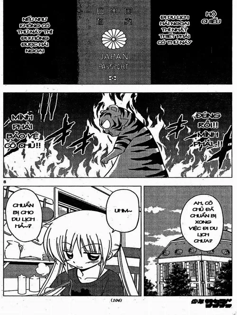 Truyện Tranh Chàng Quản Gia - Hayate No Gotoku trang 4