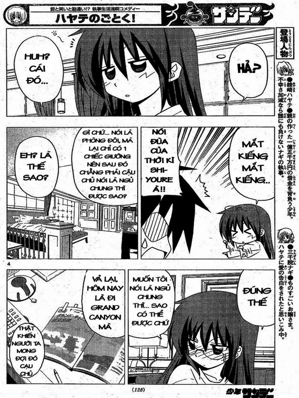 Truyện Tranh Chàng Quản Gia - Hayate No Gotoku trang 4