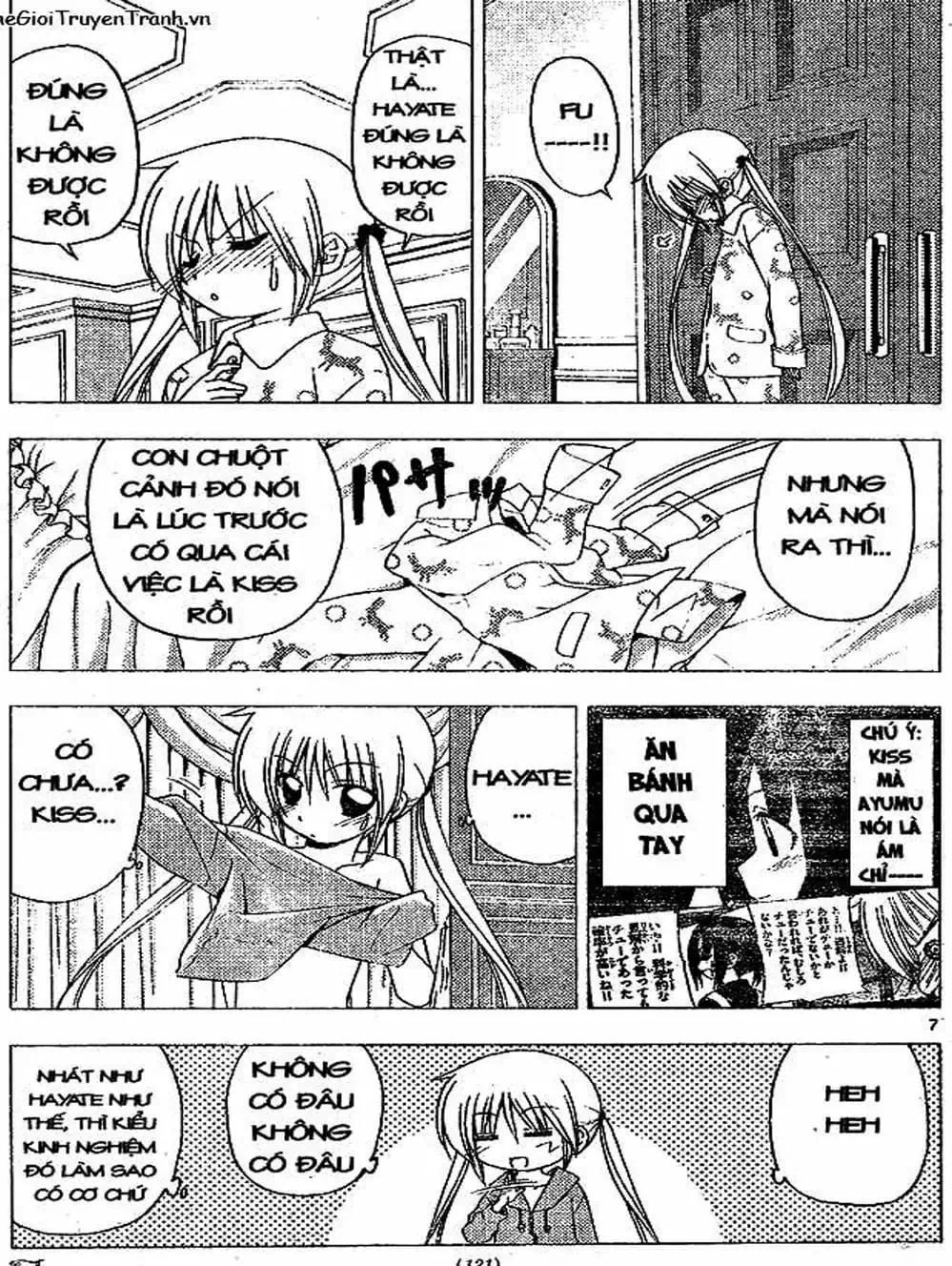 Truyện Tranh Chàng Quản Gia - Hayate No Gotoku trang 4