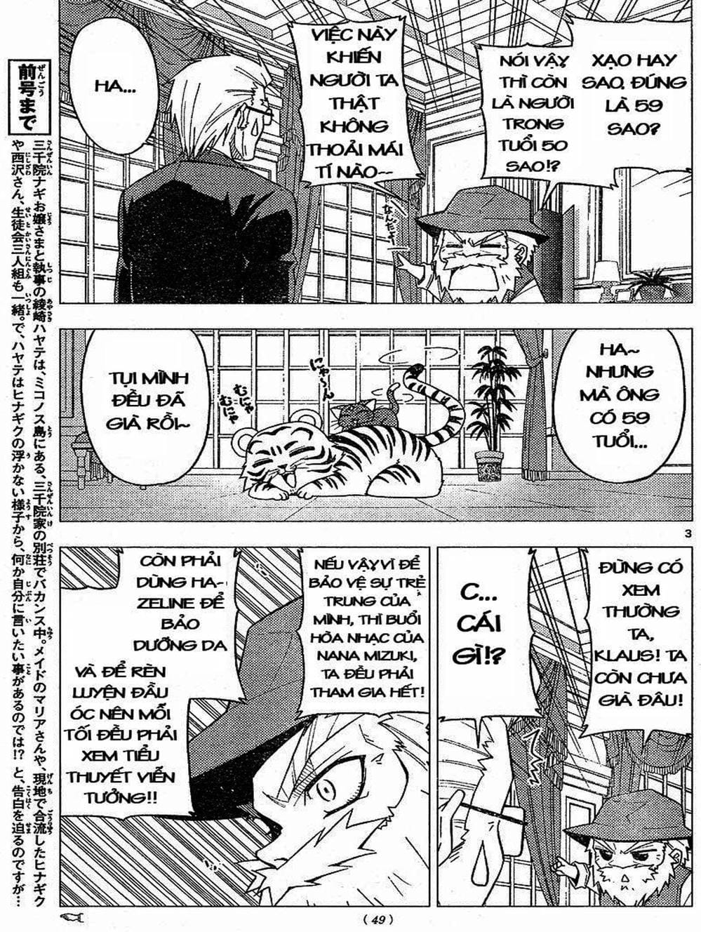 Truyện Tranh Chàng Quản Gia - Hayate No Gotoku trang 4