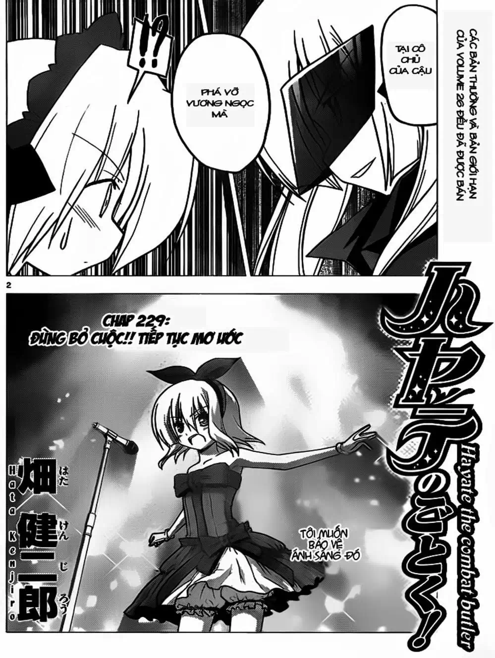 Truyện Tranh Chàng Quản Gia - Hayate No Gotoku trang 4