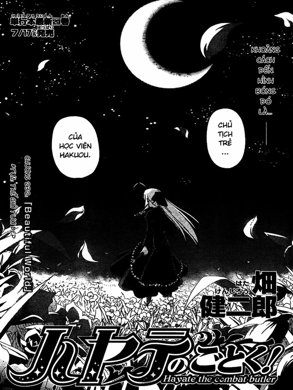 Truyện Tranh Chàng Quản Gia - Hayate No Gotoku trang 4