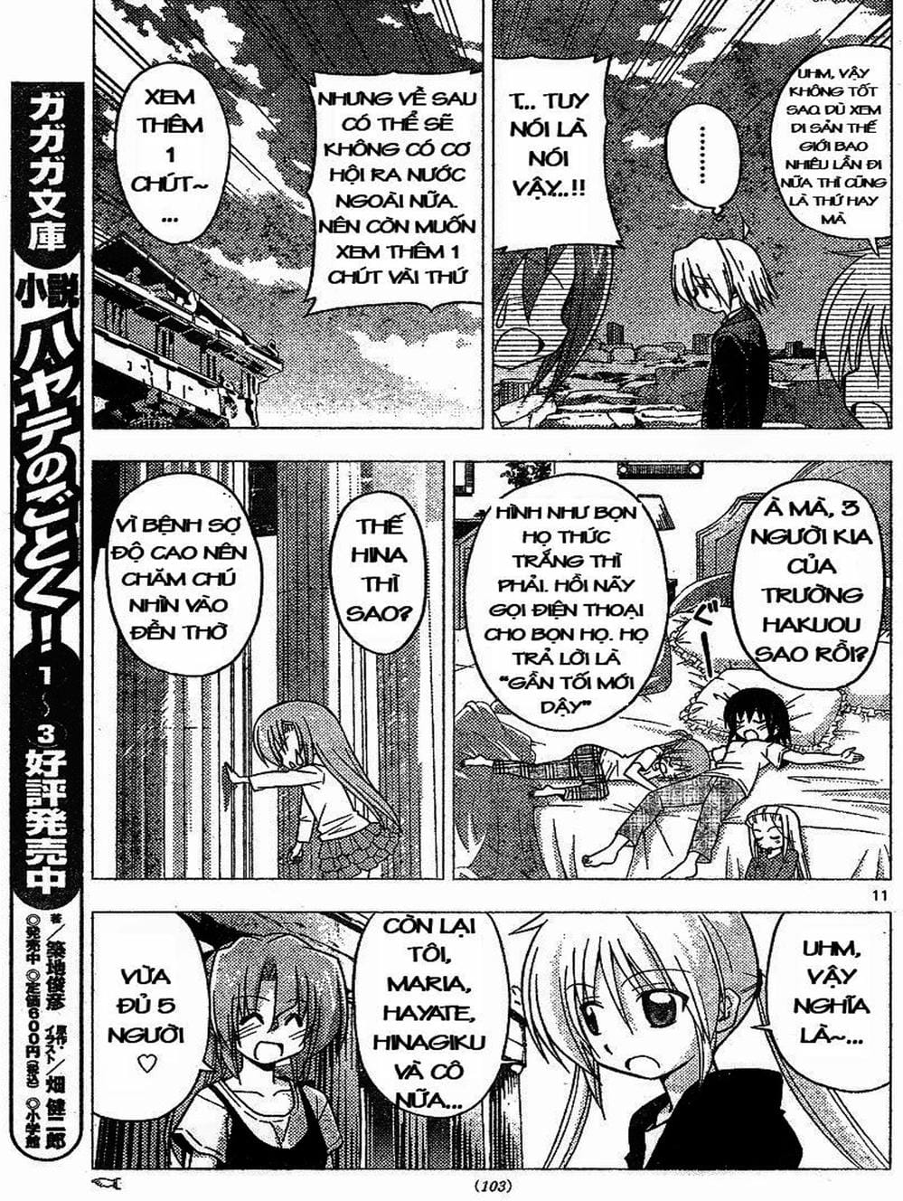 Truyện Tranh Chàng Quản Gia - Hayate No Gotoku trang 4