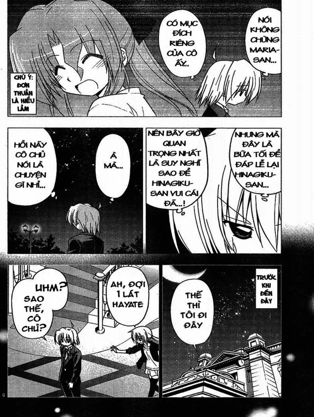 Truyện Tranh Chàng Quản Gia - Hayate No Gotoku trang 4