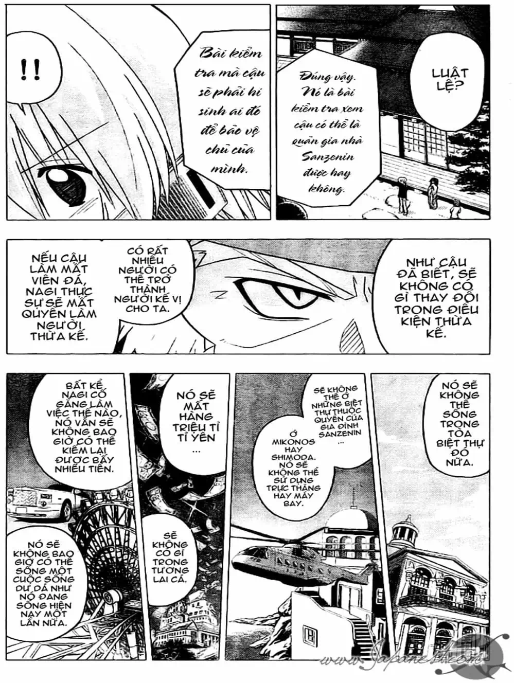 Truyện Tranh Chàng Quản Gia - Hayate No Gotoku trang 4