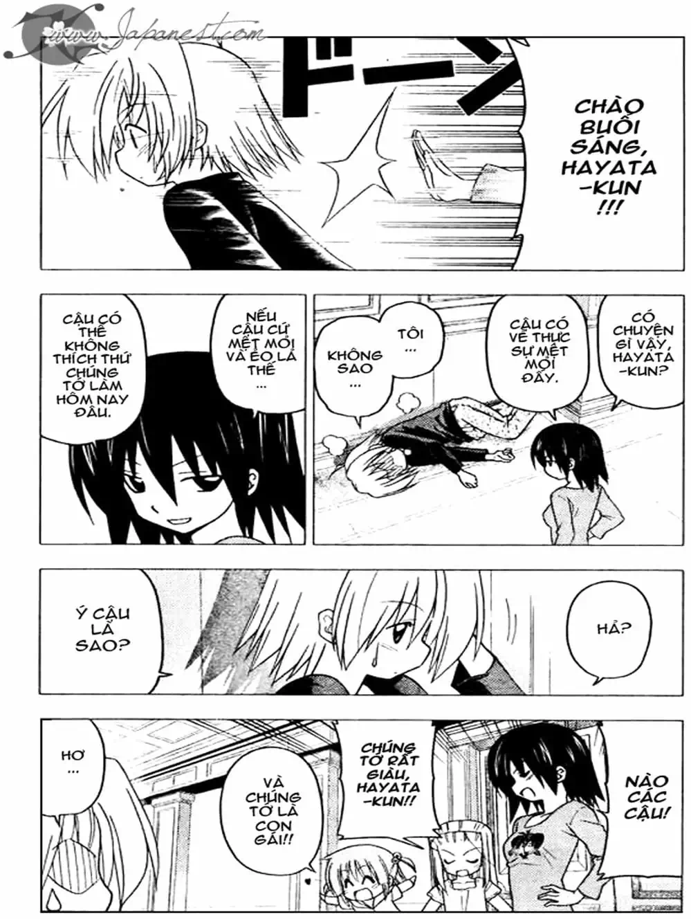 Truyện Tranh Chàng Quản Gia - Hayate No Gotoku trang 4