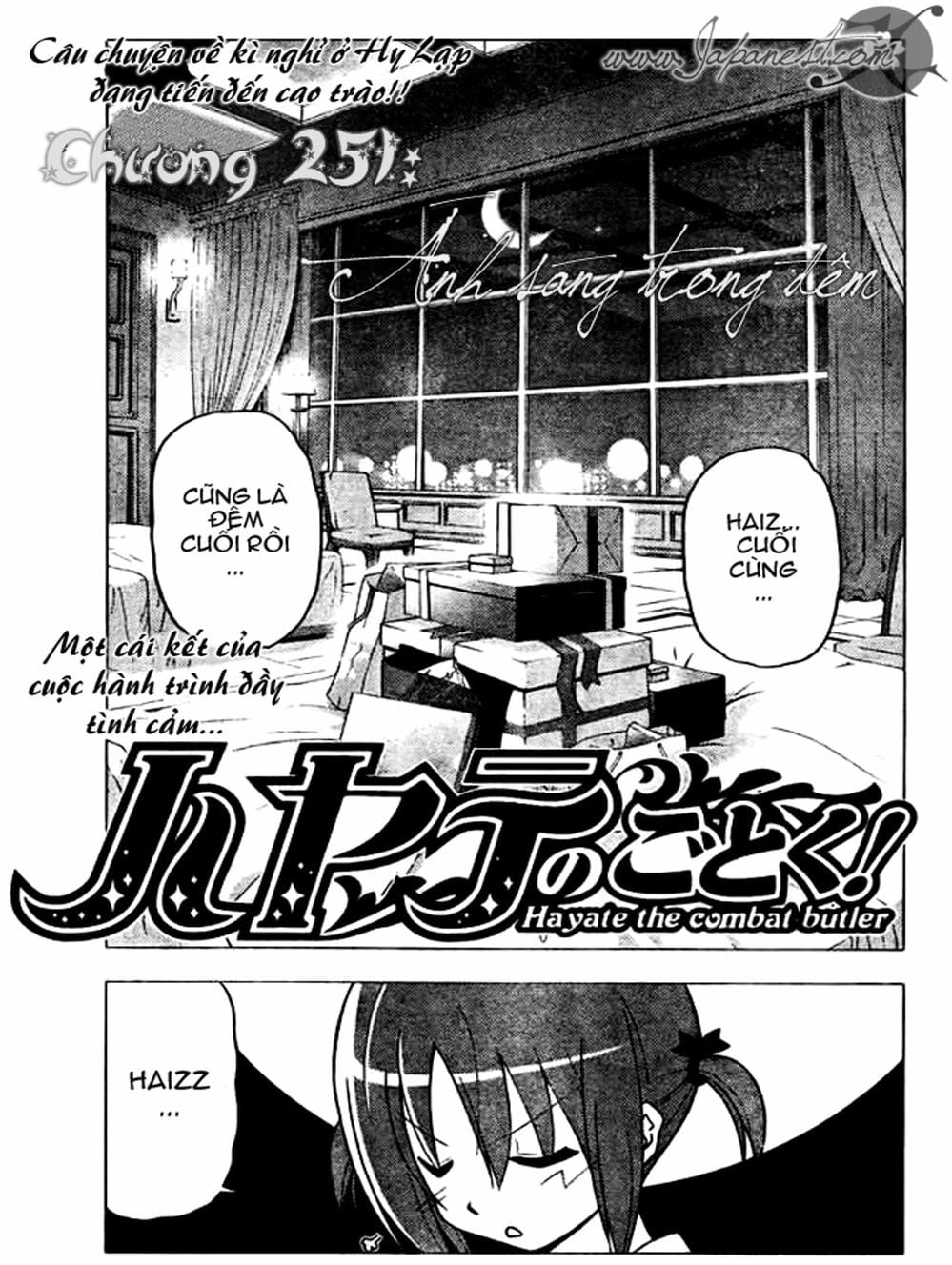 Truyện Tranh Chàng Quản Gia - Hayate No Gotoku trang 4