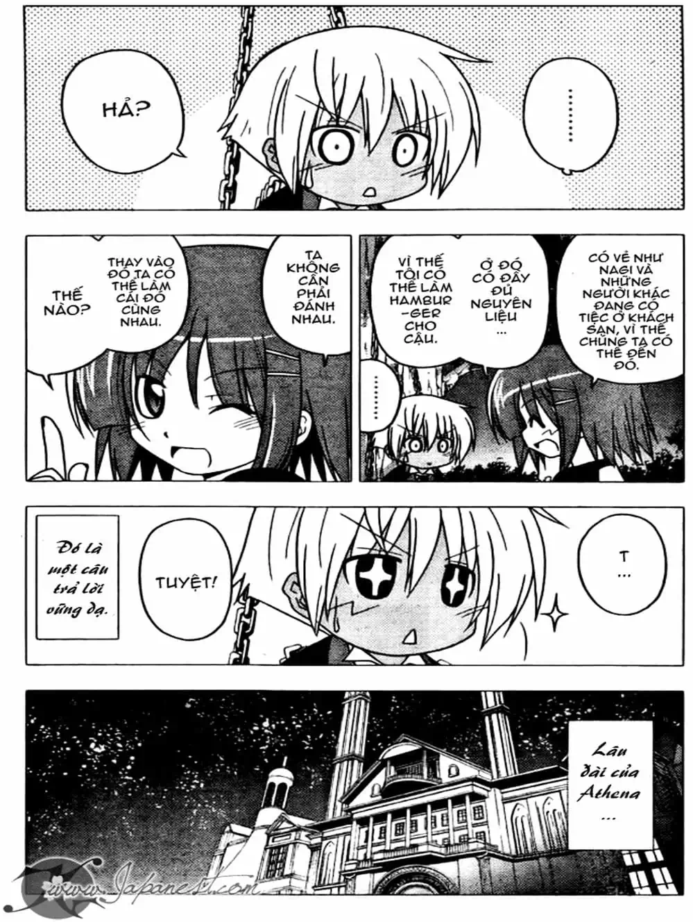 Truyện Tranh Chàng Quản Gia - Hayate No Gotoku trang 4
