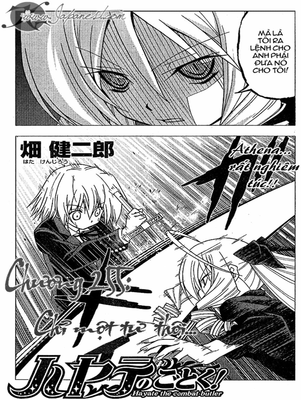 Truyện Tranh Chàng Quản Gia - Hayate No Gotoku trang 4