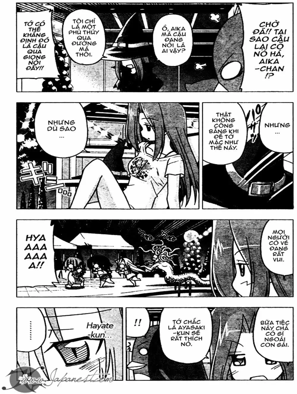 Truyện Tranh Chàng Quản Gia - Hayate No Gotoku trang 4