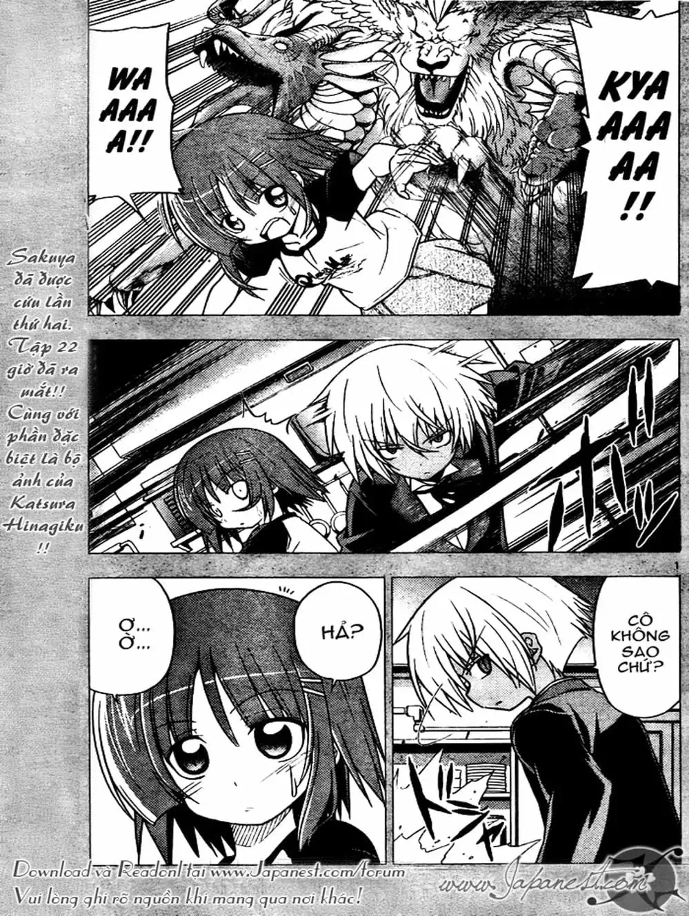 Truyện Tranh Chàng Quản Gia - Hayate No Gotoku trang 4