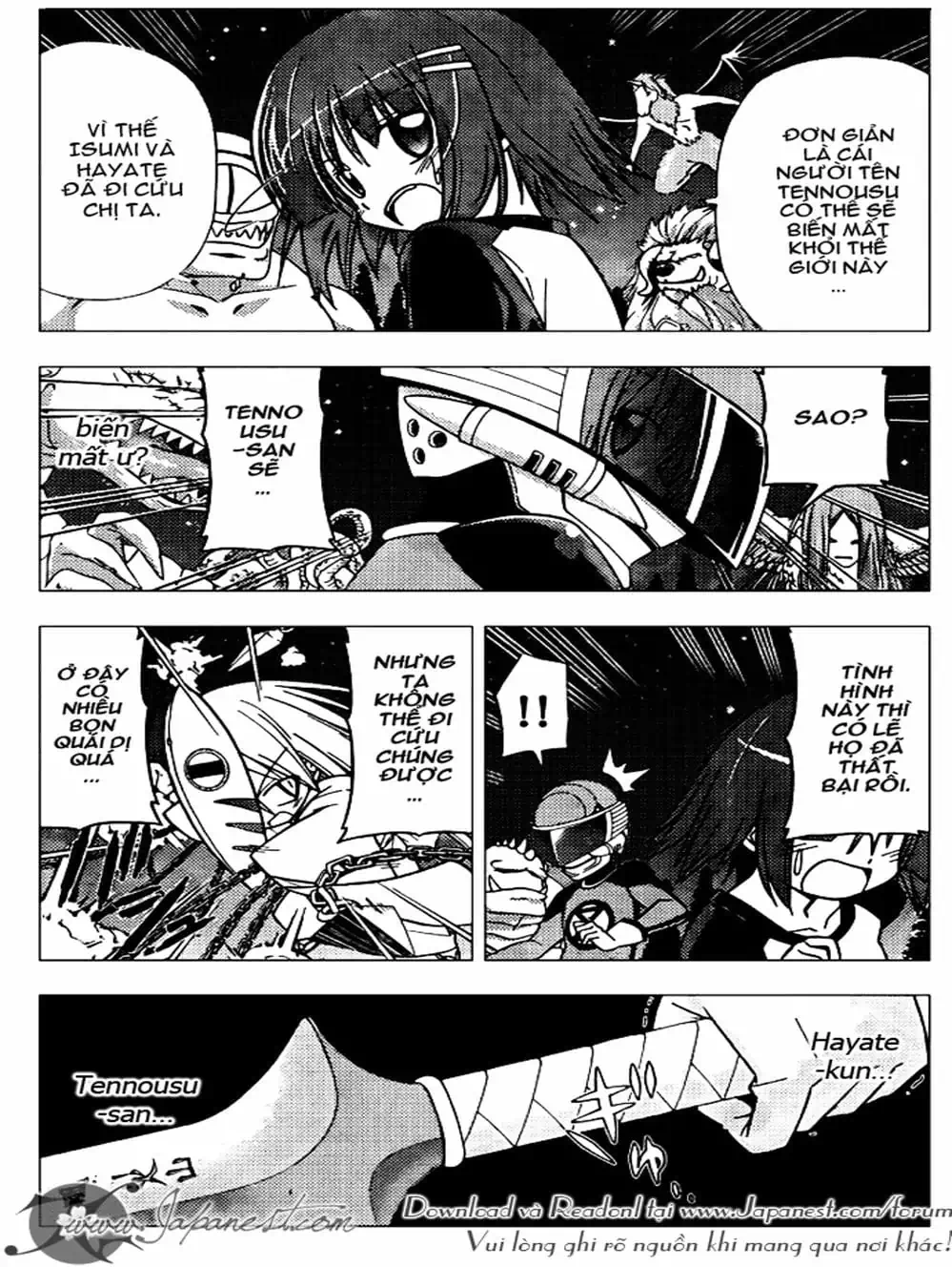 Truyện Tranh Chàng Quản Gia - Hayate No Gotoku trang 4