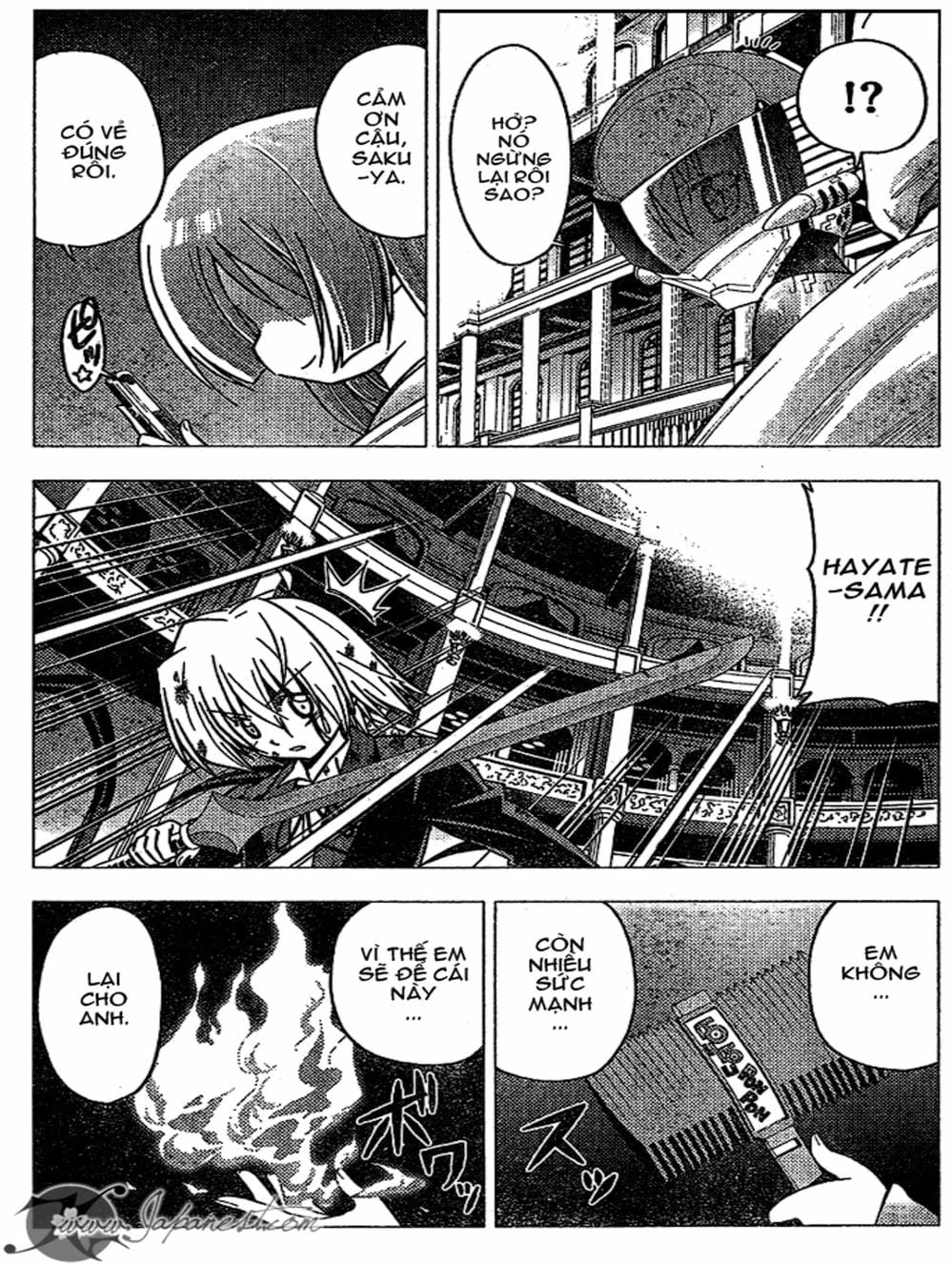 Truyện Tranh Chàng Quản Gia - Hayate No Gotoku trang 4