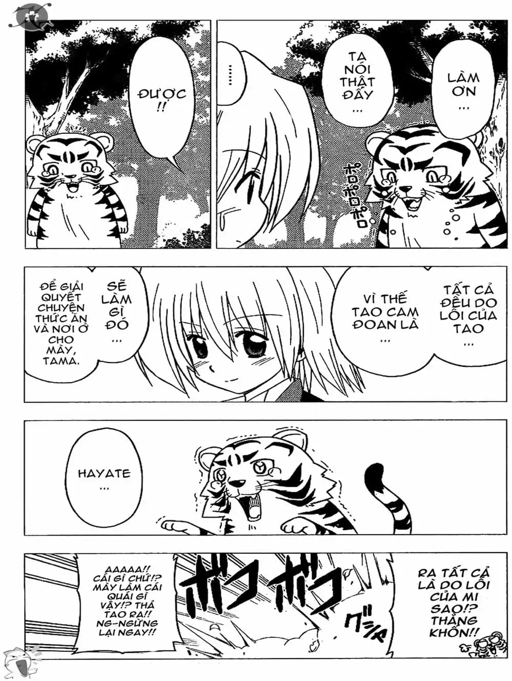 Truyện Tranh Chàng Quản Gia - Hayate No Gotoku trang 4