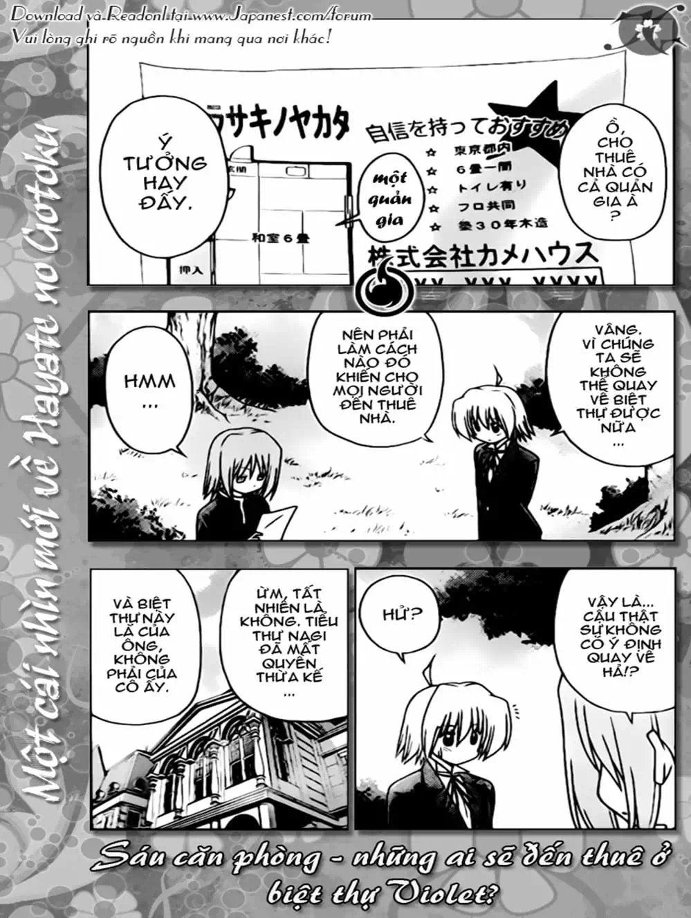 Truyện Tranh Chàng Quản Gia - Hayate No Gotoku trang 4