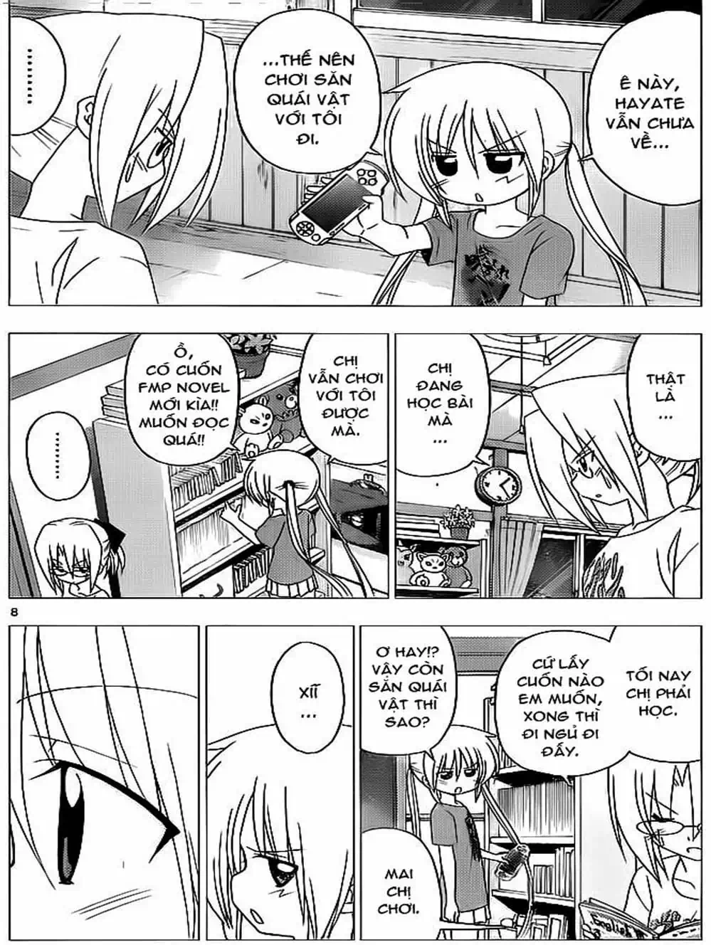 Truyện Tranh Chàng Quản Gia - Hayate No Gotoku trang 4