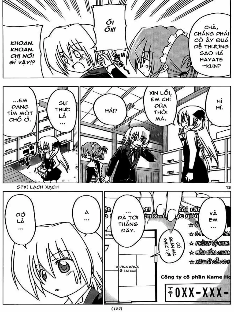 Truyện Tranh Chàng Quản Gia - Hayate No Gotoku trang 4