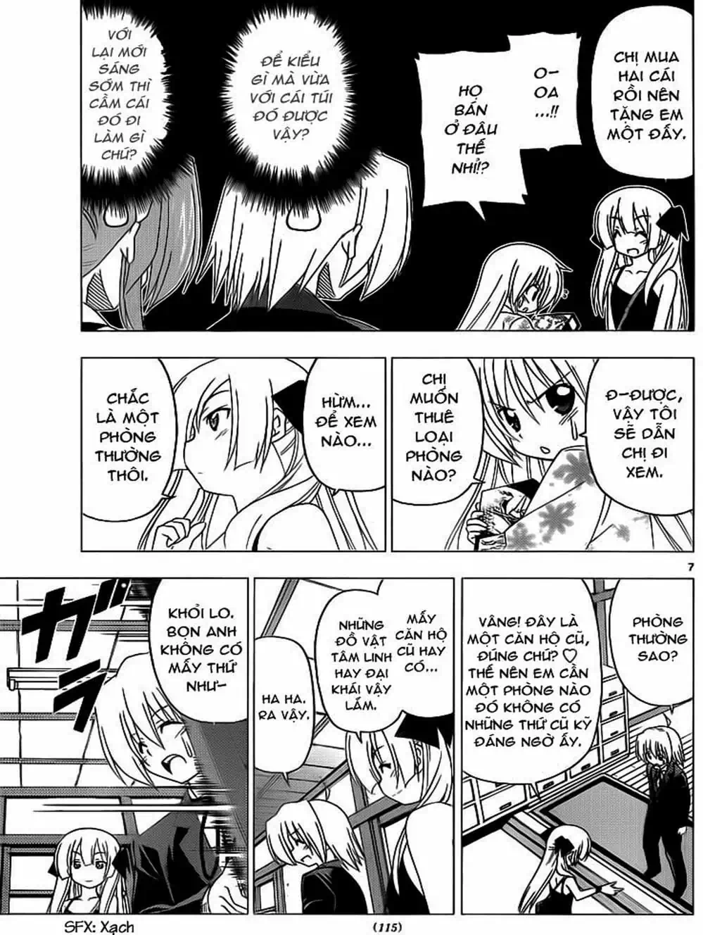 Truyện Tranh Chàng Quản Gia - Hayate No Gotoku trang 4