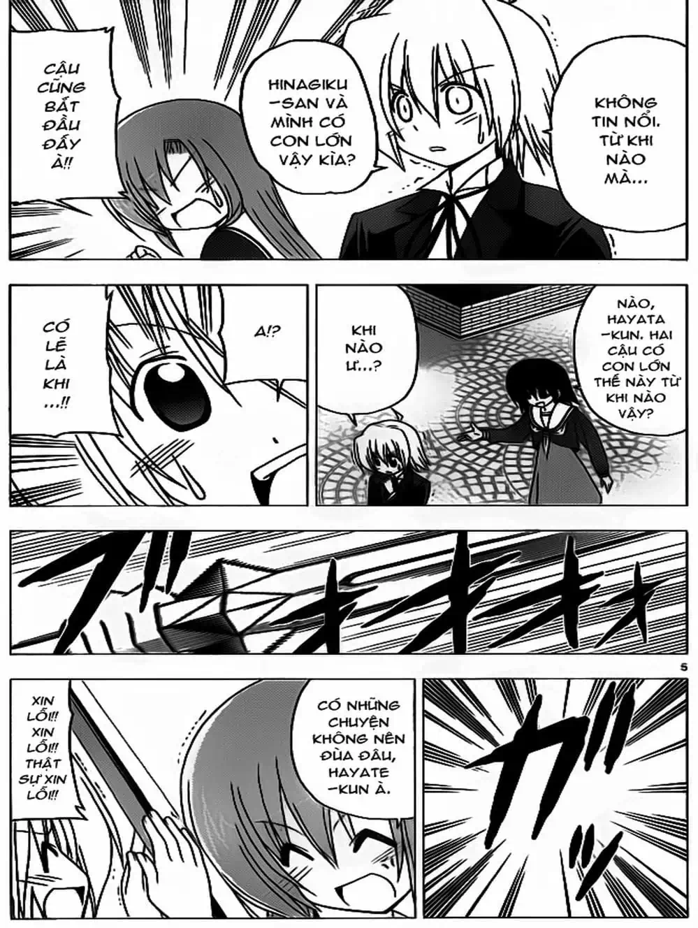 Truyện Tranh Chàng Quản Gia - Hayate No Gotoku trang 4