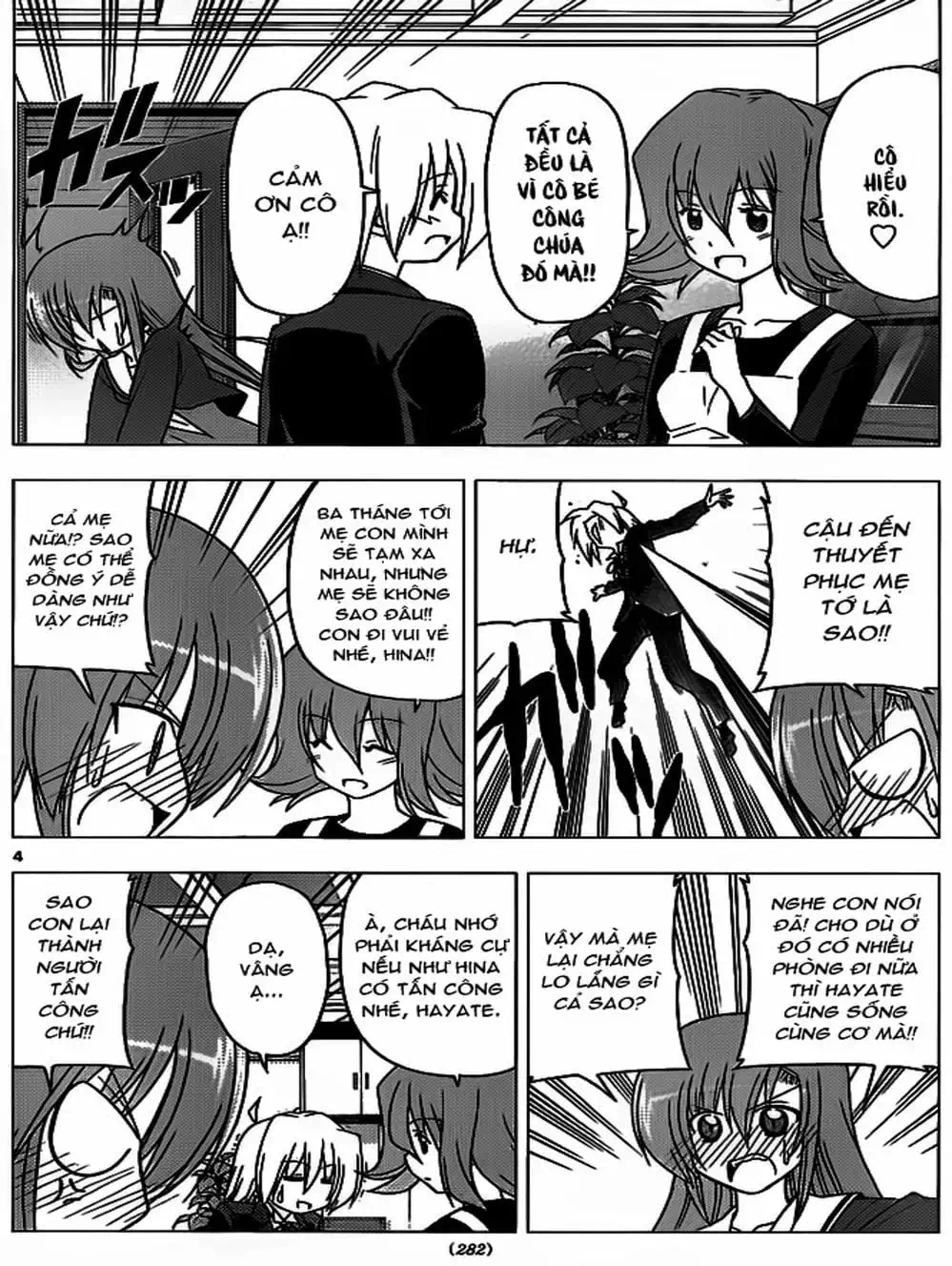 Truyện Tranh Chàng Quản Gia - Hayate No Gotoku trang 4