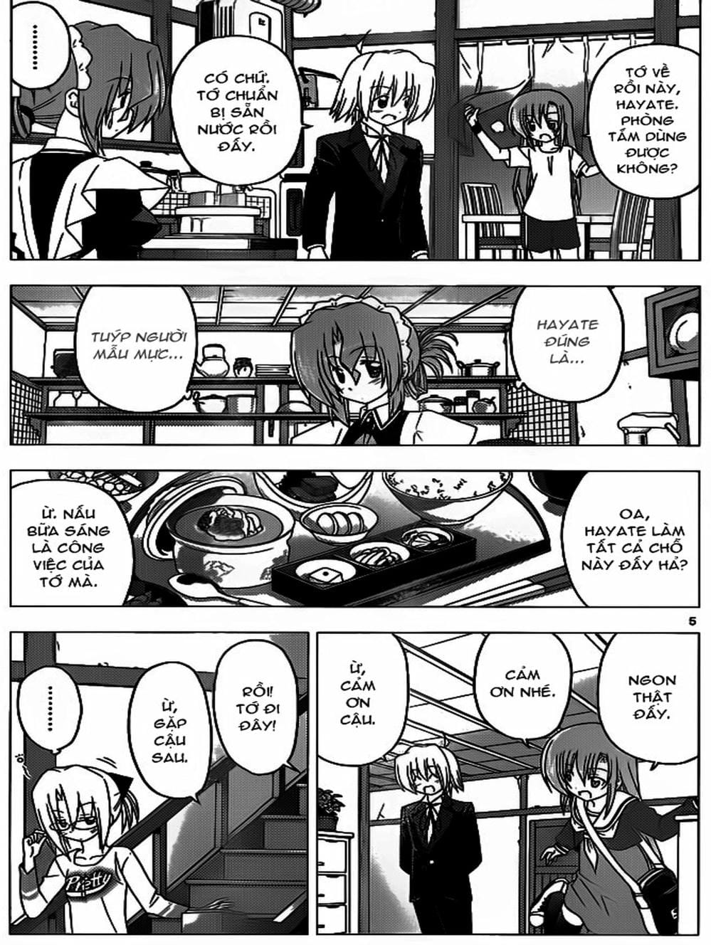 Truyện Tranh Chàng Quản Gia - Hayate No Gotoku trang 4