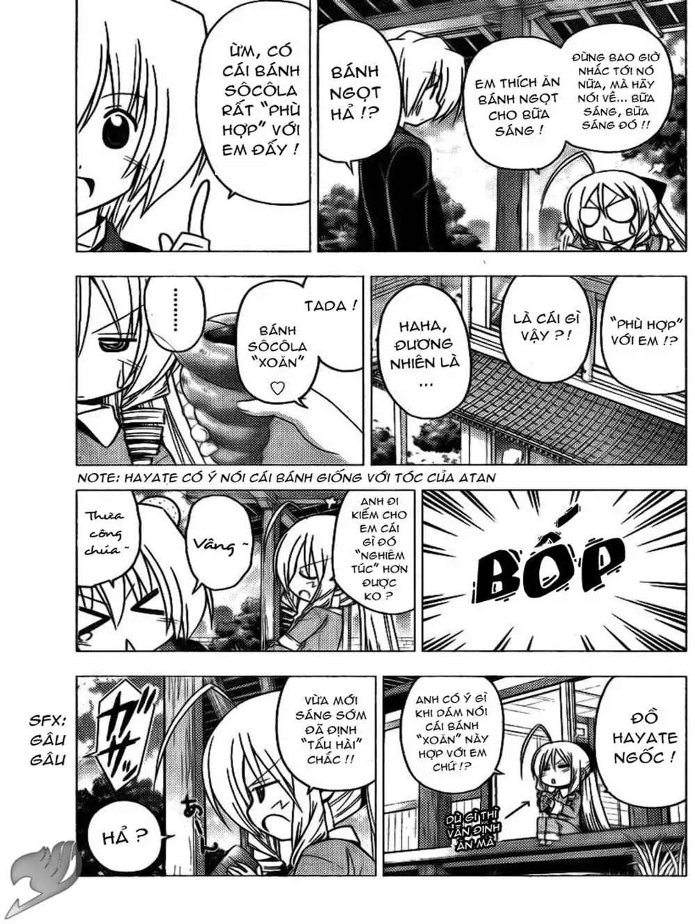 Truyện Tranh Chàng Quản Gia - Hayate No Gotoku trang 4