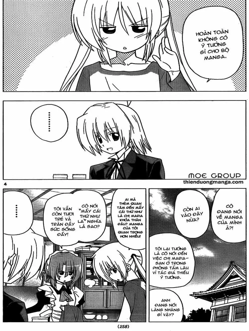 Truyện Tranh Chàng Quản Gia - Hayate No Gotoku trang 4