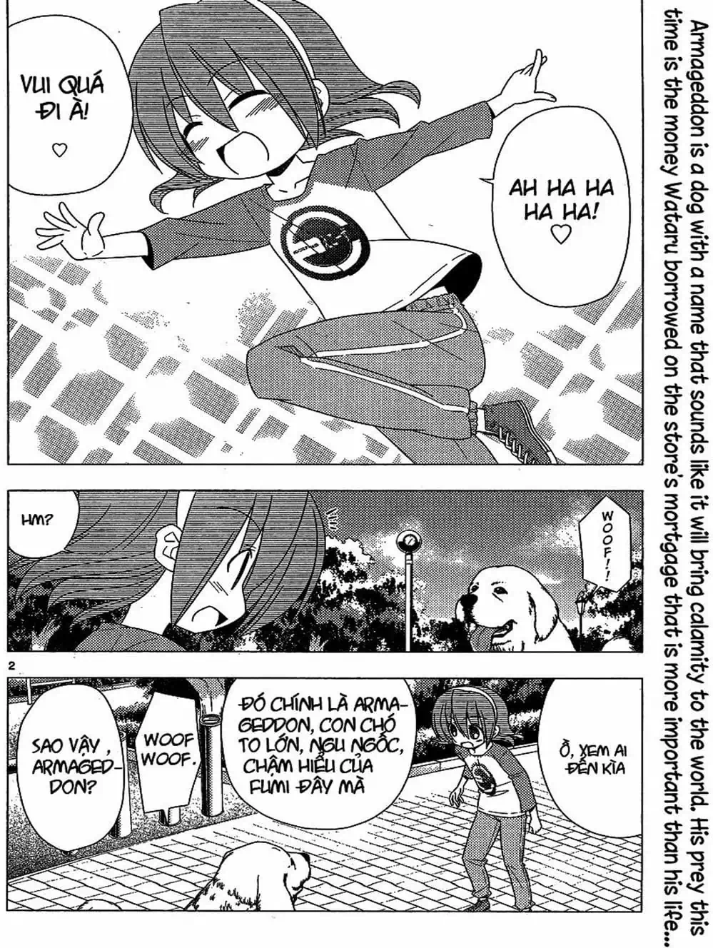 Truyện Tranh Chàng Quản Gia - Hayate No Gotoku trang 4