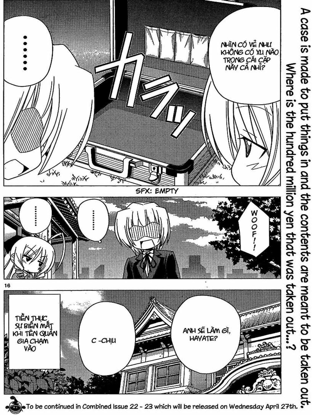 Truyện Tranh Chàng Quản Gia - Hayate No Gotoku trang 4